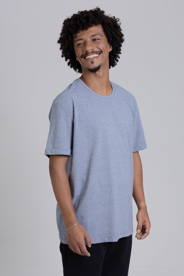 Camiseta Algodão Desfibrado Recycle
