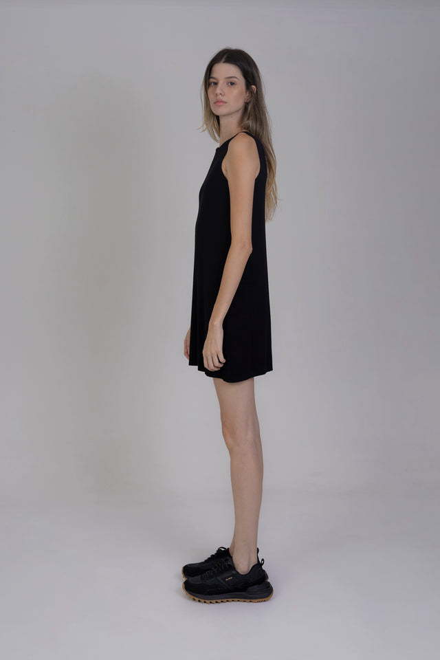 Vestido Viscose Canelado Skept