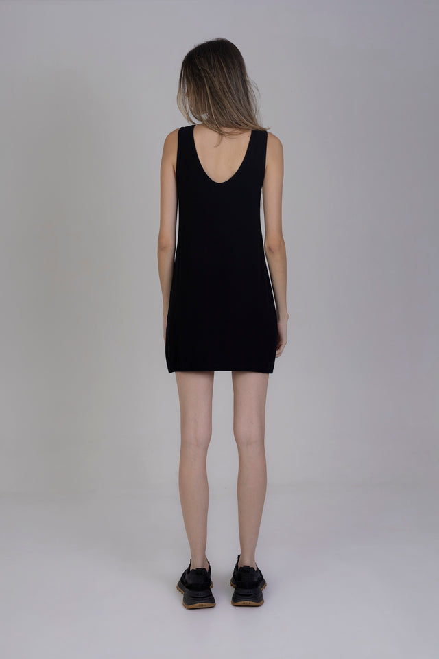 Vestido Viscose Canelado Skept